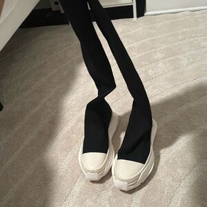 Rick Owen thigh high platform